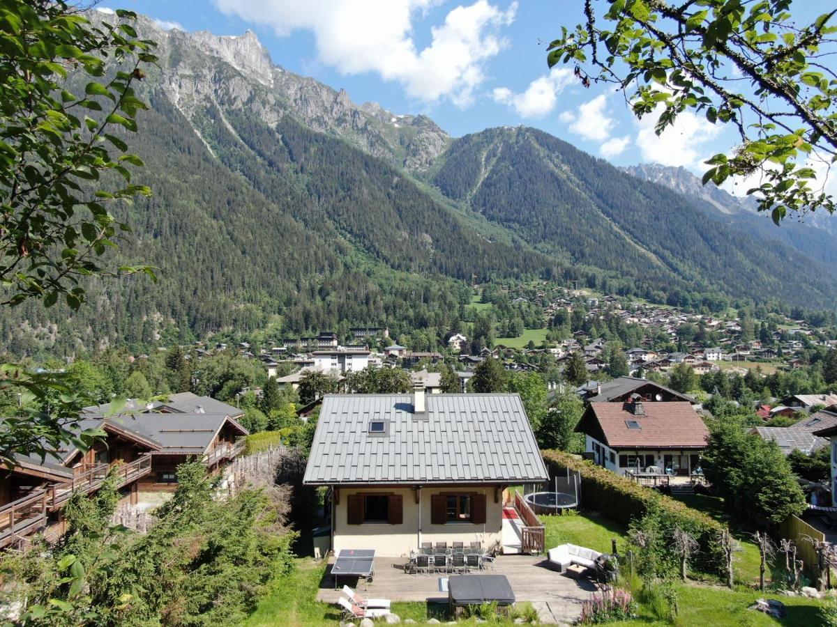 Chamonix Large Chalet, Sleeps 12, 200M2, 5 Bedroom, 4 Bathroom, Garden, Jacuzzi, Sauna Eksteriør billede
